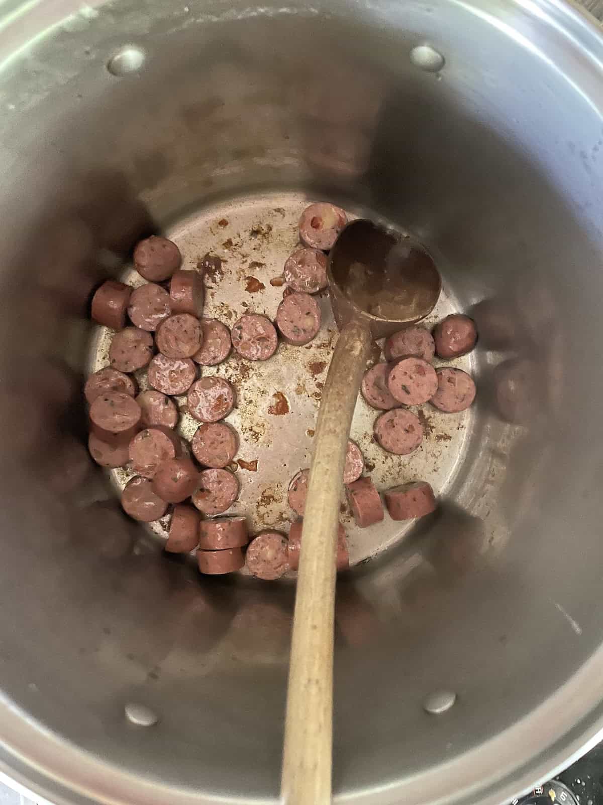 saute sausage