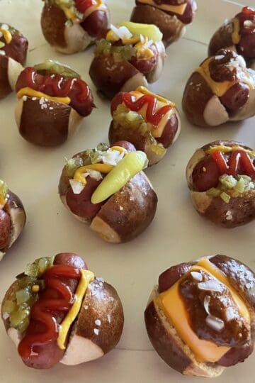 Little Smokie "Hot Dog" Pretzel Bites