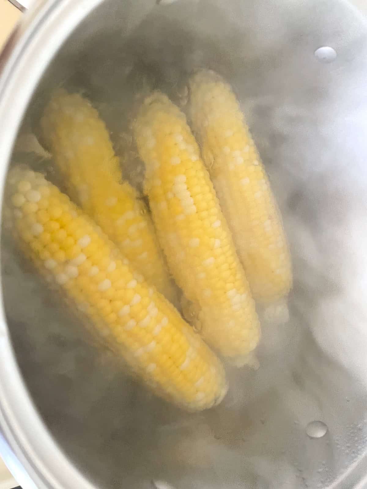 corn on the cob cooking