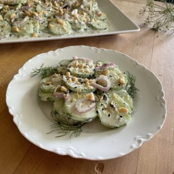 Buttermilk Cucumbers and Almonds and Everything