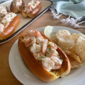 Lemon Miso Shrimp Rolls
