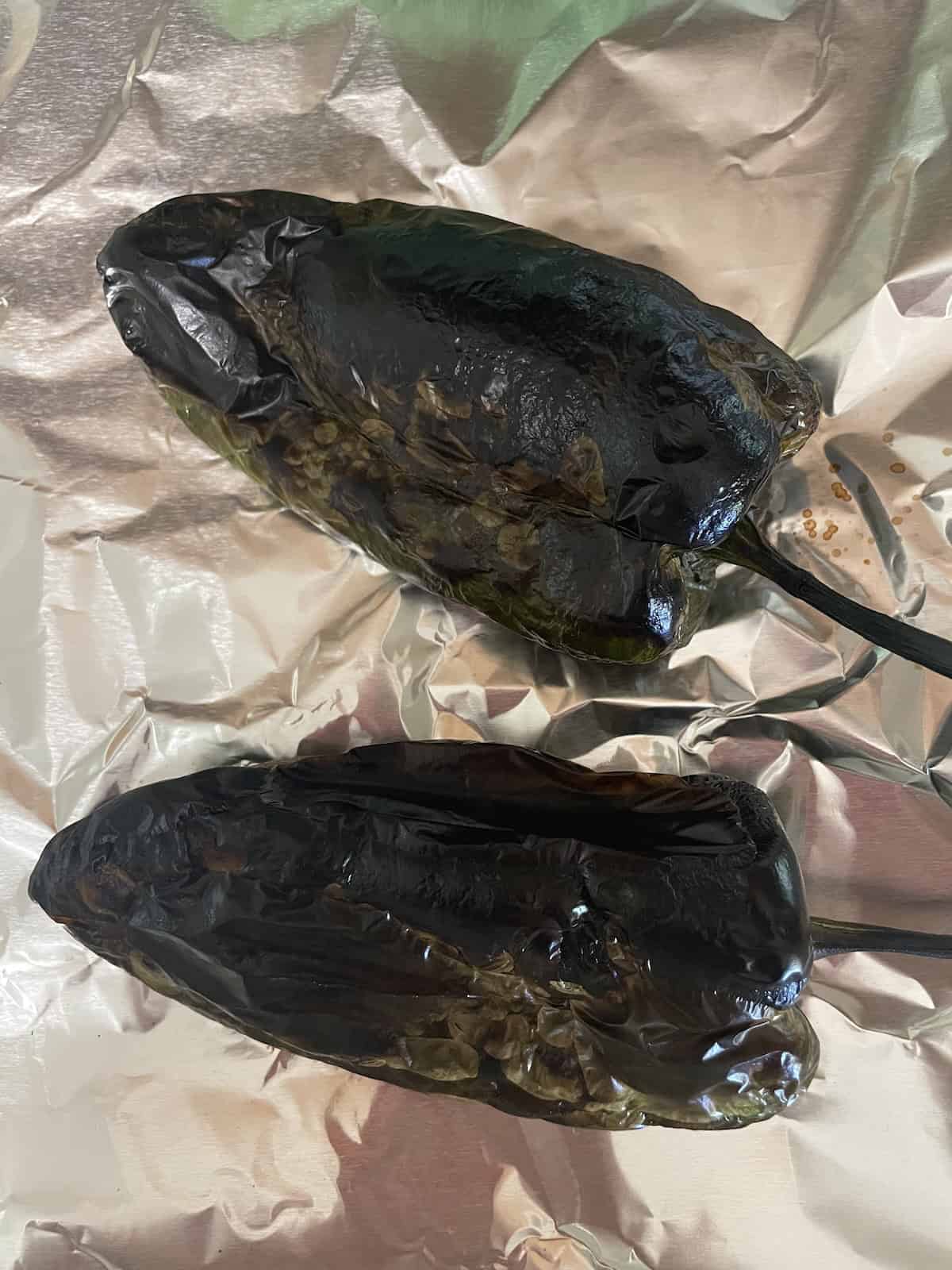 roasted poblano peppers