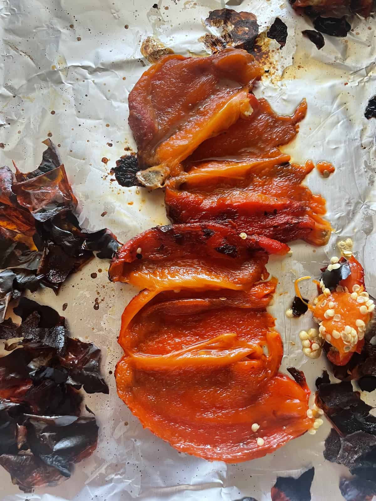roasted red peppers peeled