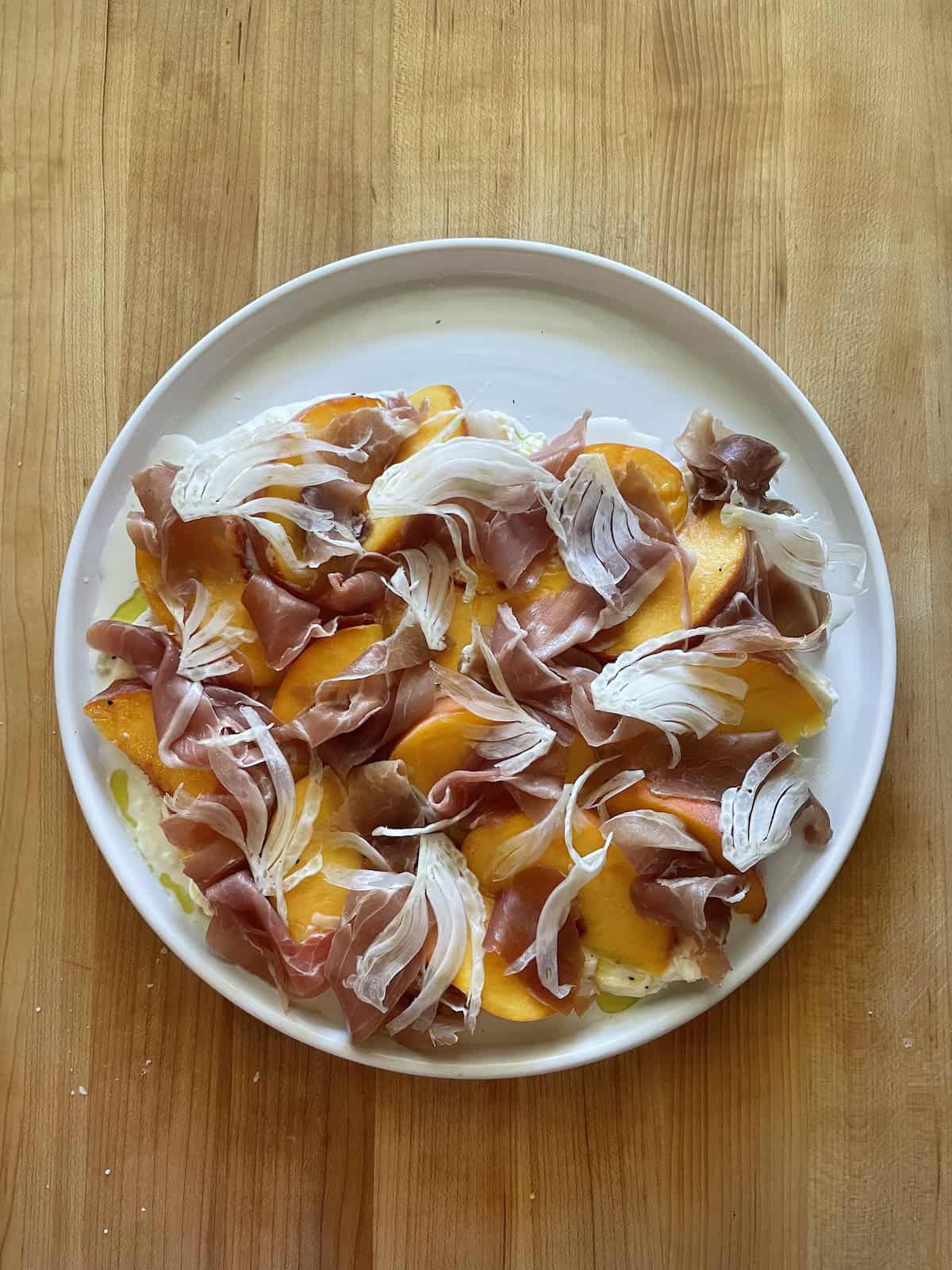 top with shaved fennel