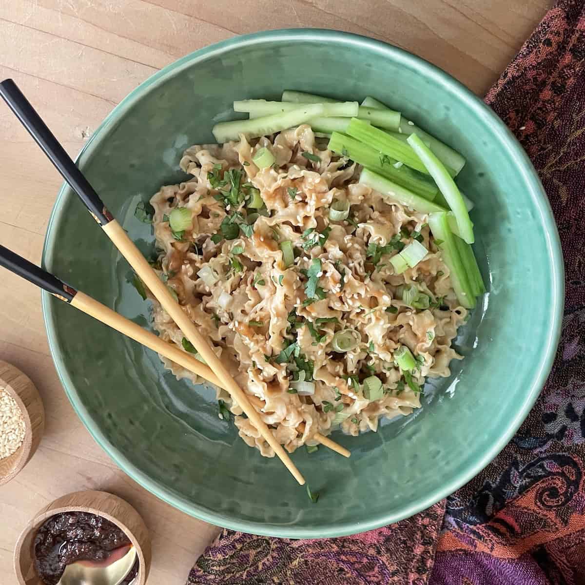 cold sesame noodles