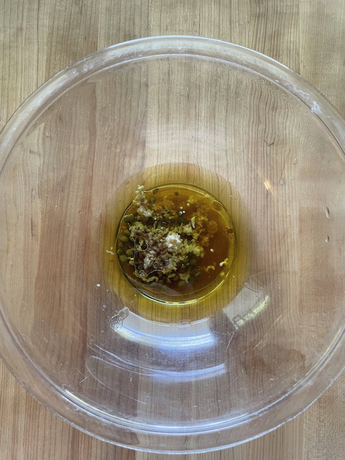 Tomato, White Bean and Tuna Salad dressing ingredients