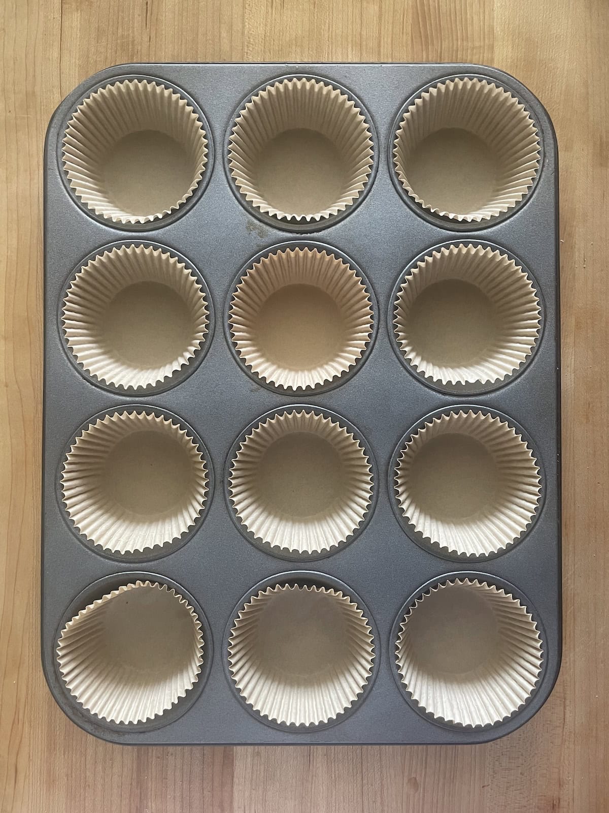 muffin tim with liners