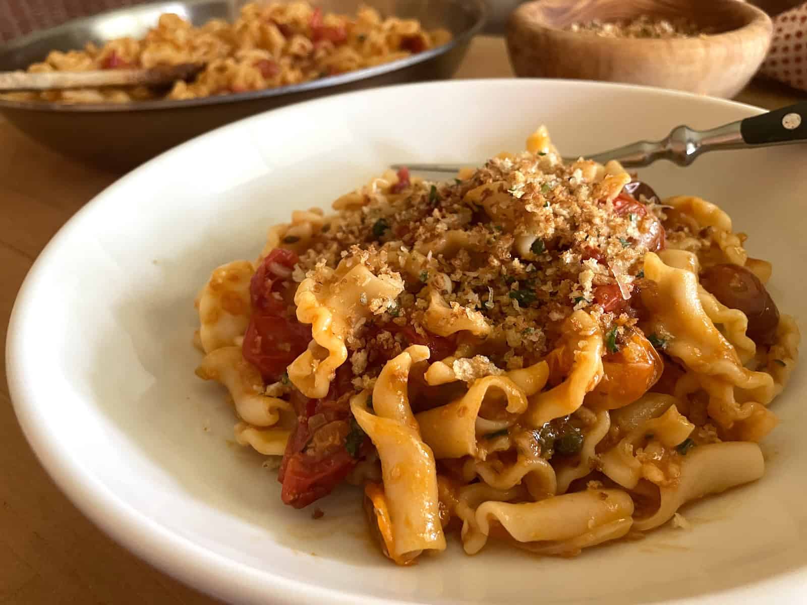 Burst Cherry Tomato Sauce and Pasta