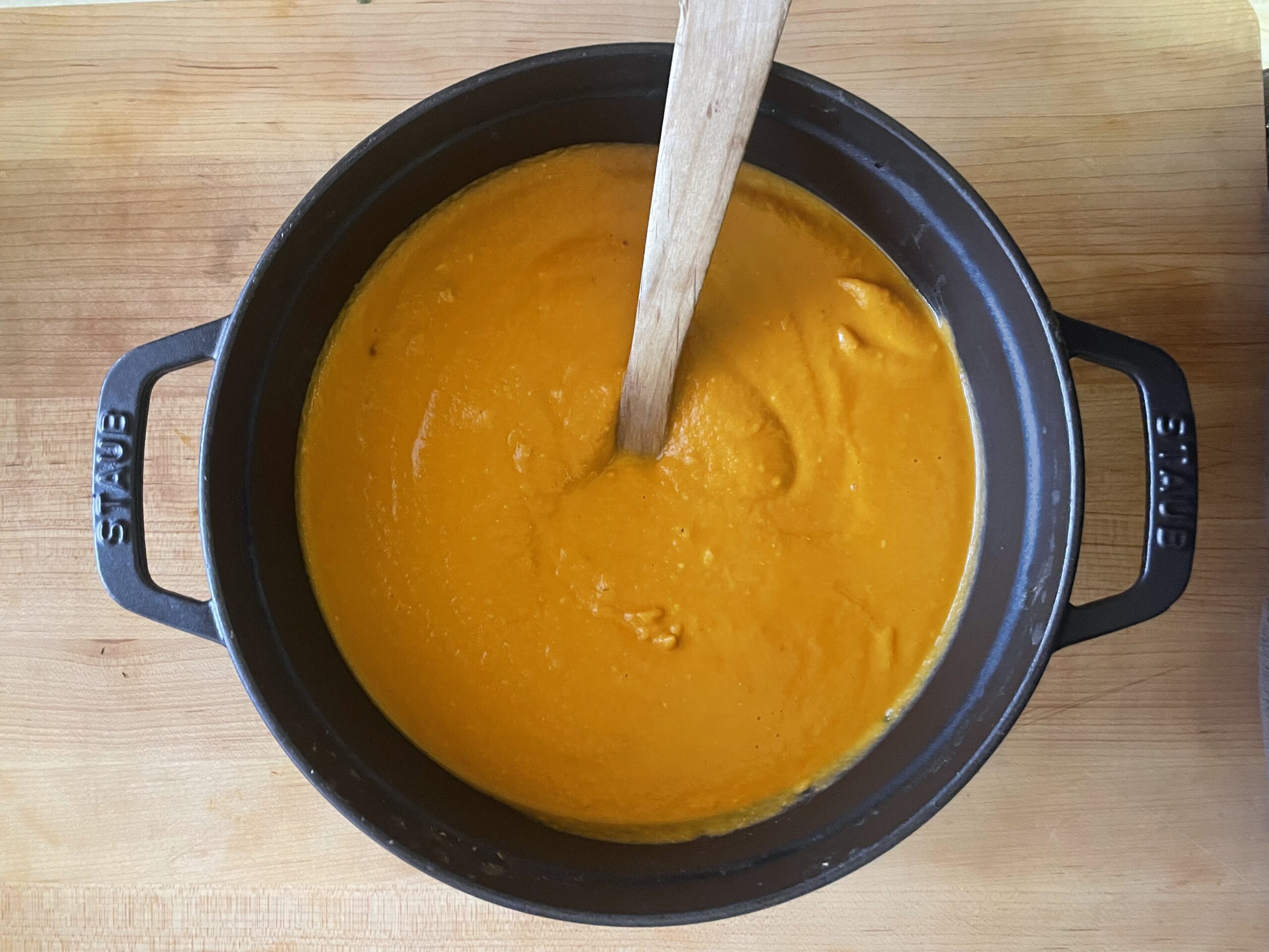 Roasted Tomato and White Bean Soup with Parmesan and Thyme