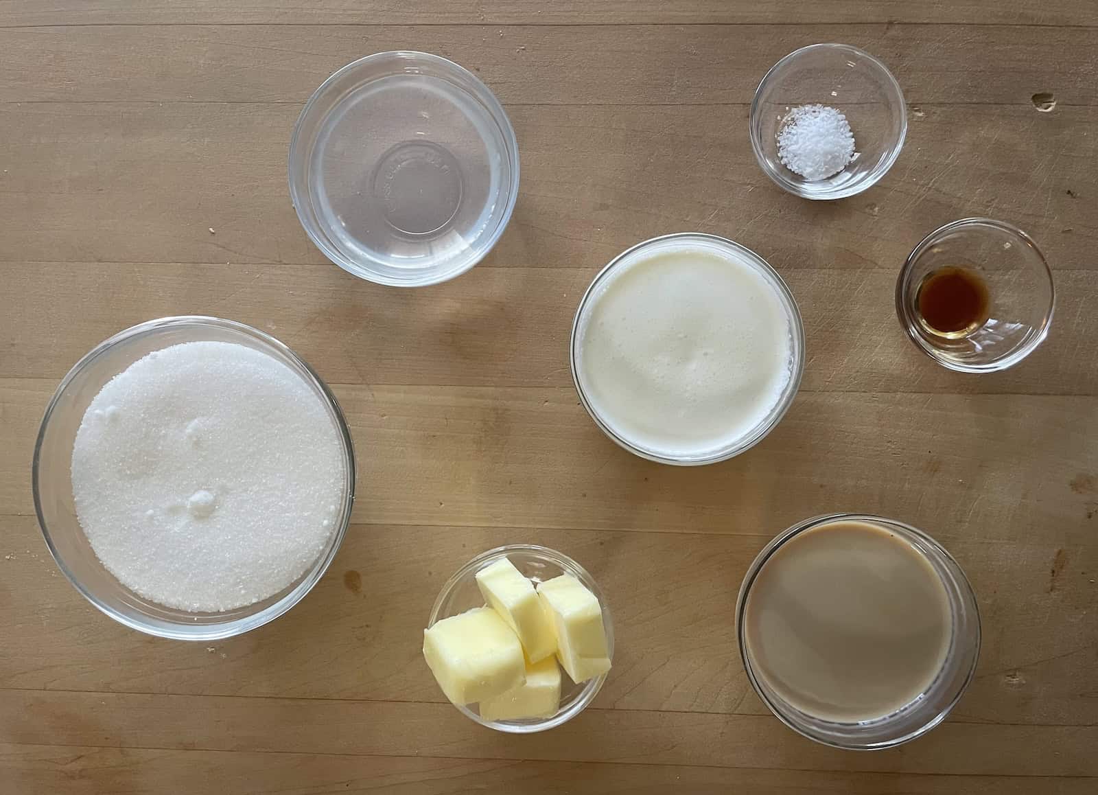 Irish Cream Caramel Sauce Ingredients