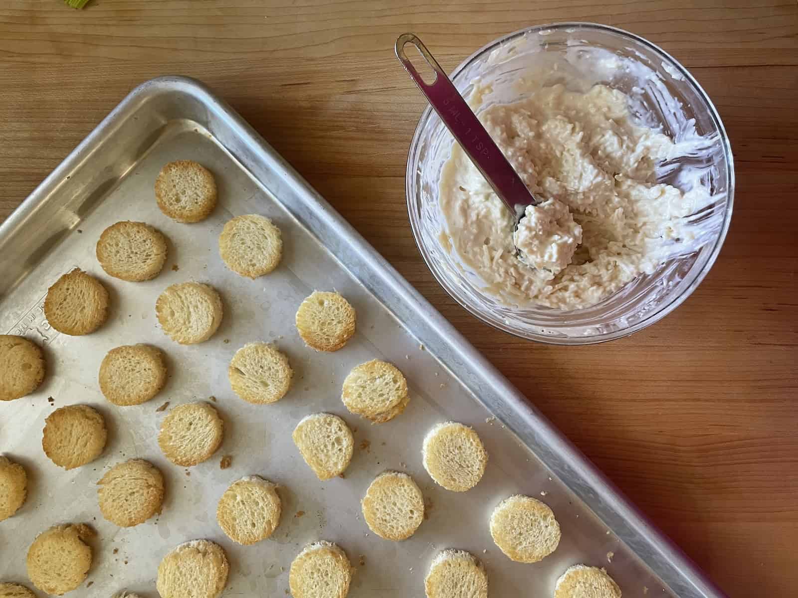 Parmesan Puff assembly