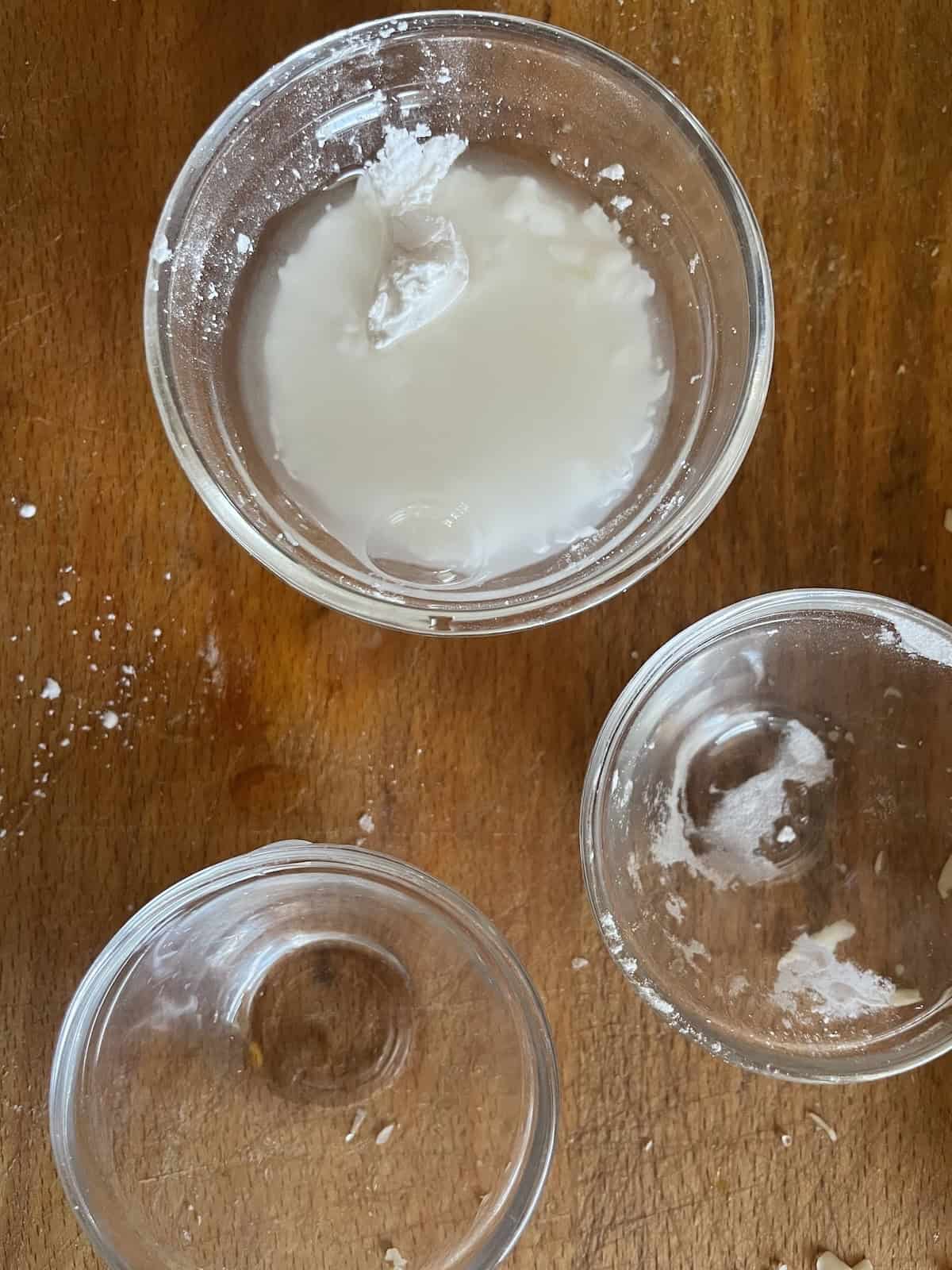mix cornstarch and kirsch
