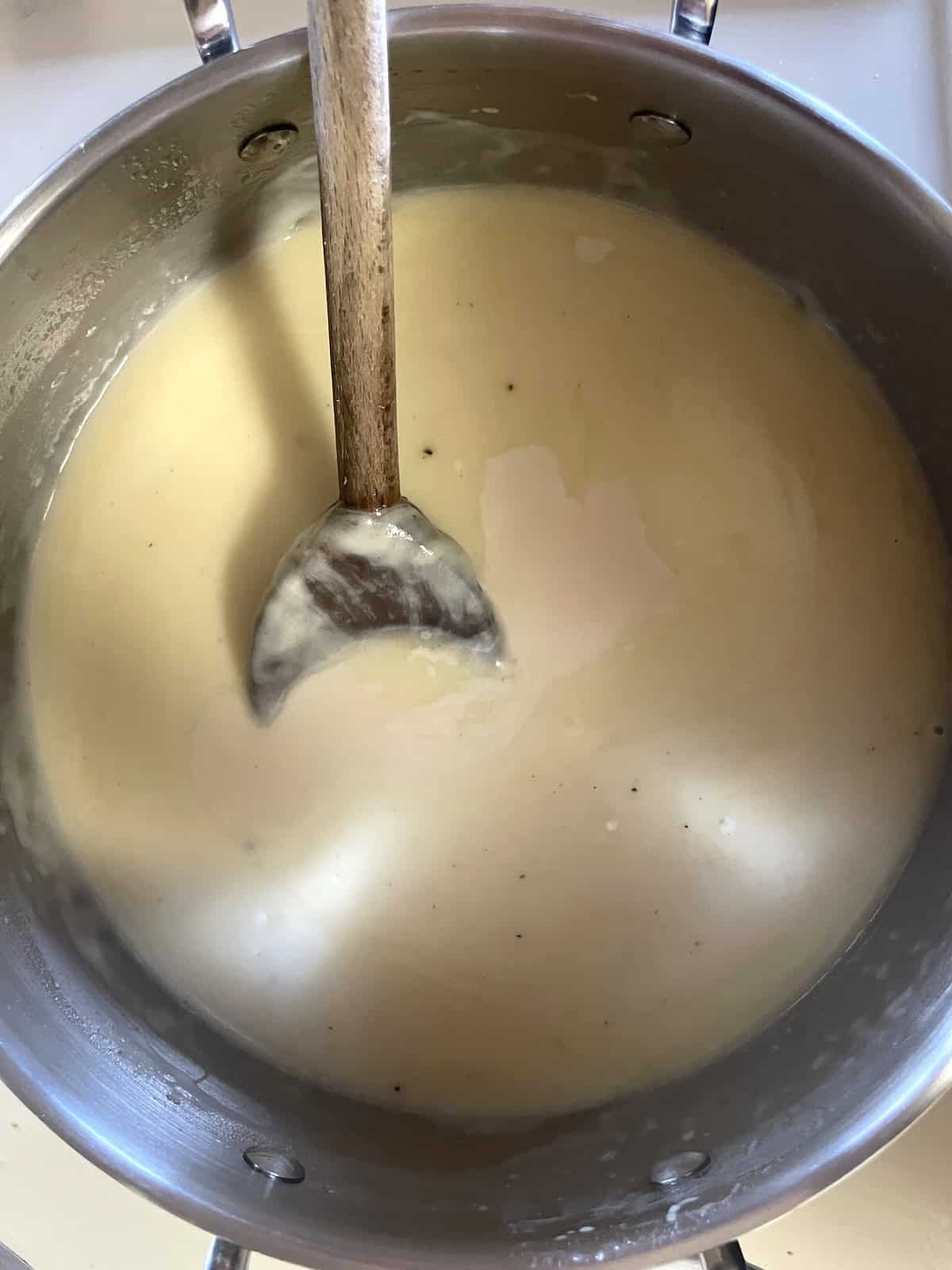 add cornstarch to fondue