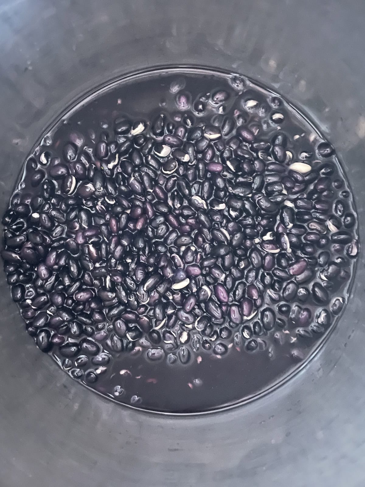 soaking beans