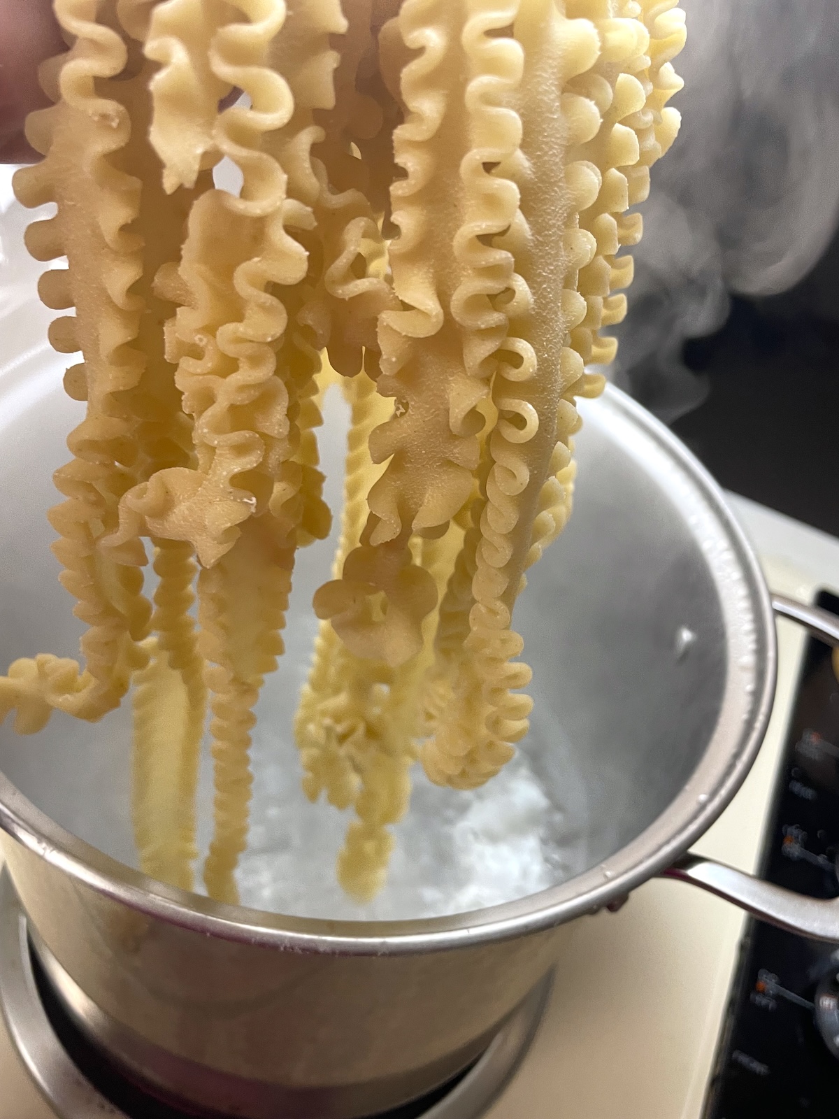 Semo Mafaldine Pasta cooked