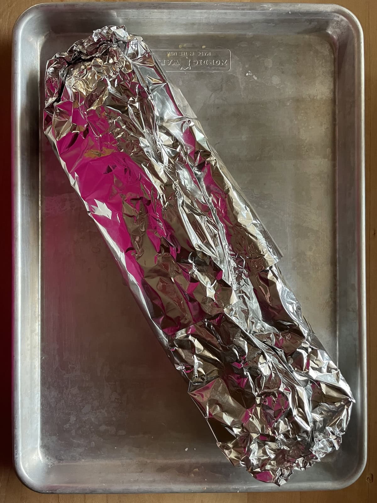 ribs sealed in a foil packet