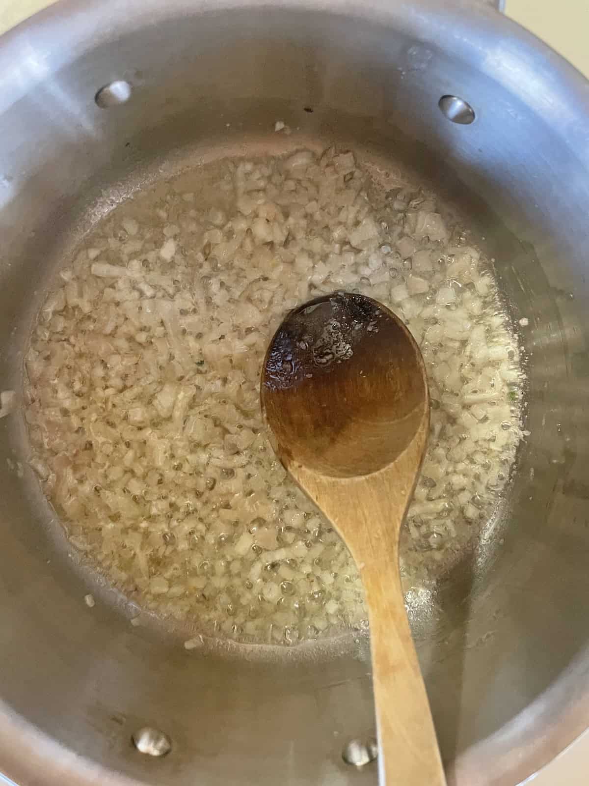 cook shallots
