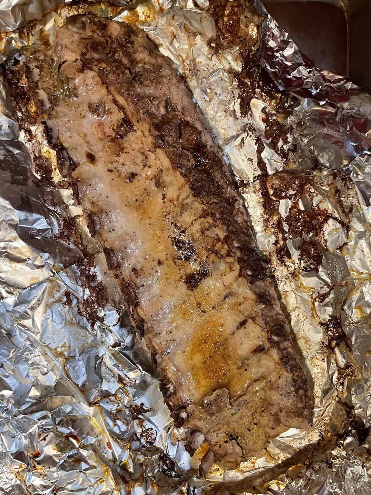 ribs done cooking