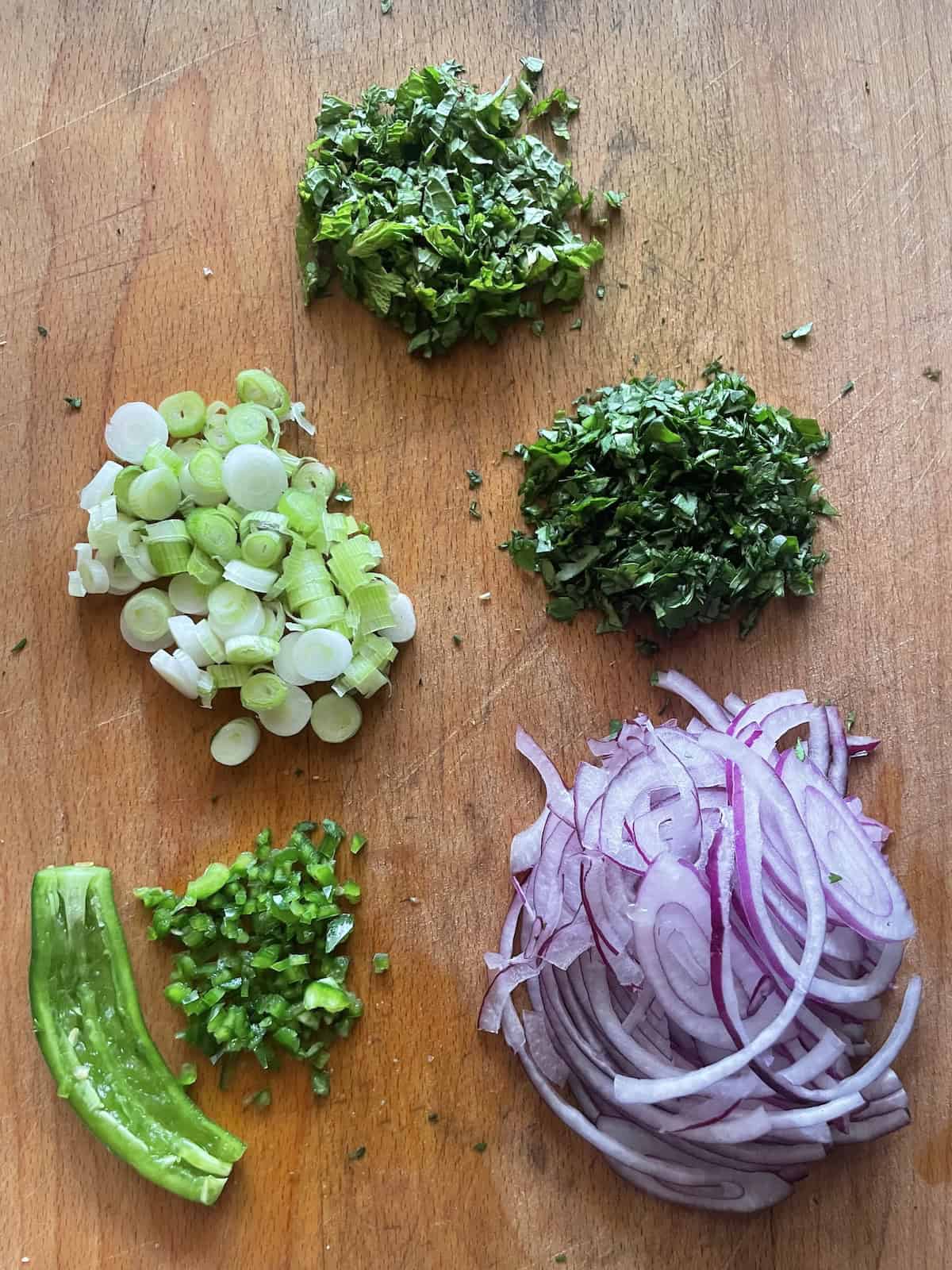prep ingredients