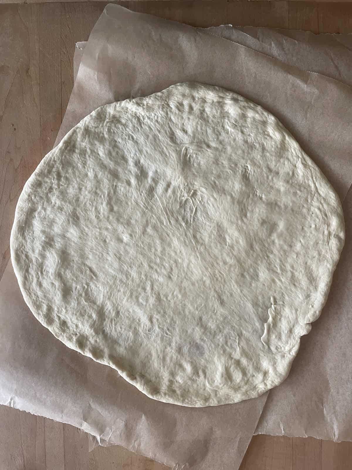 stretch pizza crust