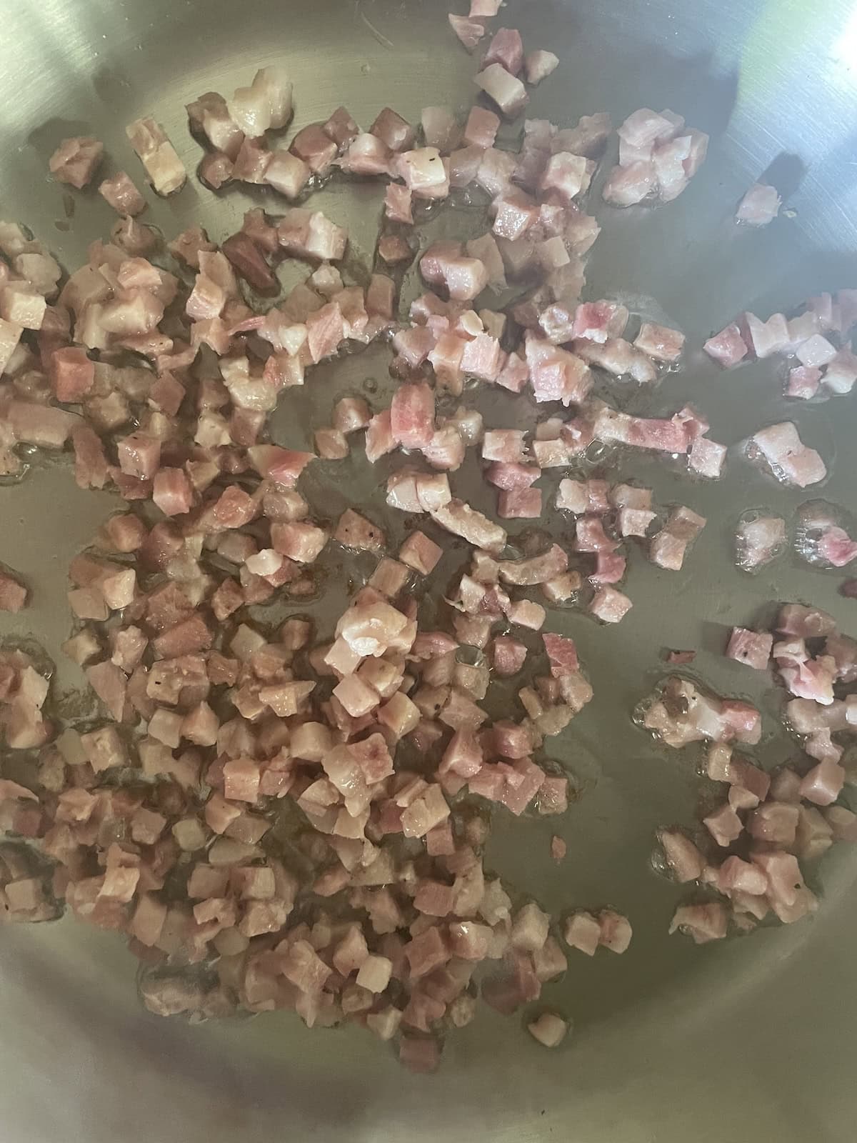 cook pancetta