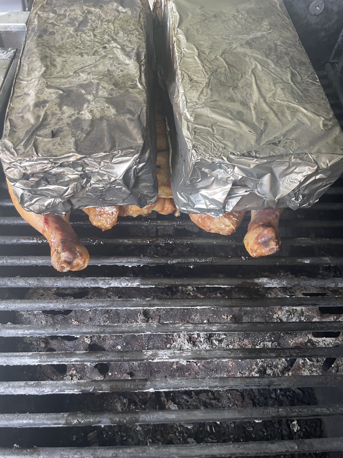 bricks back on chicken