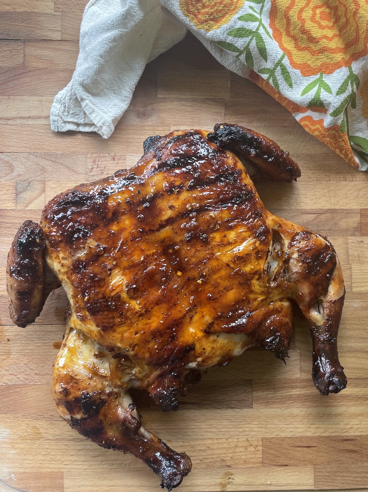 cooked chicken